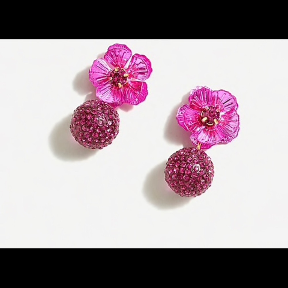 3/$45 NWT Jcrew Tropical Pave Earrings